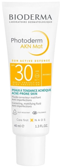 Bioderma, Photoderm AKN Mat, Krem do skóry tłustej i mieszanej SPF30, 40 ml Bioderma