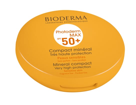 Bioderma Photoderm Max Compact, podkład mineralny w kompakcie, odcień jasny, Spf50+, 10g Bioderma
