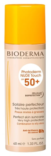 Bioderma Photoderm Nude Touch, podkład mineralny, odcień ciemny, SPF 50+, 40ml Bioderma