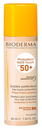Bioderma, Photoderm Nude Touch, podkład z filtrem SPF 50+, odcień jasny, 40 ml Bioderma