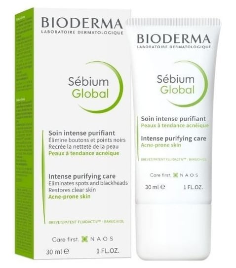Bioderma, Sebium Global, krem przeciwtrądzikowy do twarzy, 30 ml Bioderma