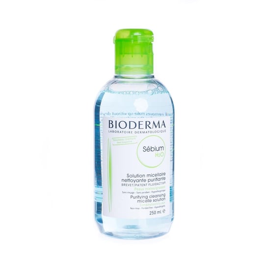 Bioderma Sebium H2O, płyn micelarny do oczyszczenia twarzy i zmywania makijażu, 250 ml Bioderma