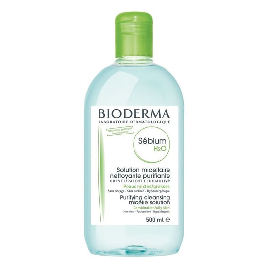 Bioderma, Sebium H2O, woda micelarna do skóry tłustej i mieszanej, 500 ml Bioderma