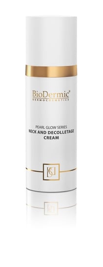 BioDermic, Pearl Glow Series, krem do szyi i dekoltu z ekstraktem z pereł, 50 ml Biodermic