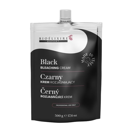 BIOELIXIRE EXPERT Rozjaśniacz do włosów w kremie Czarny BLACK  - 500g Bioelixire