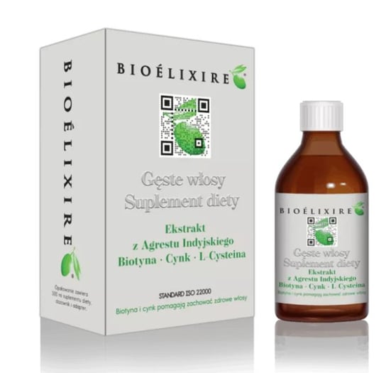 BIOELIXIRE Gęste włosy Suplement Diety 300ml Bioelixire