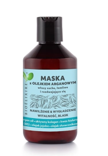 Bioelixire, maska do włosów suchych i łamliwych Olejek Arganowy, 300 ml Bioelixire