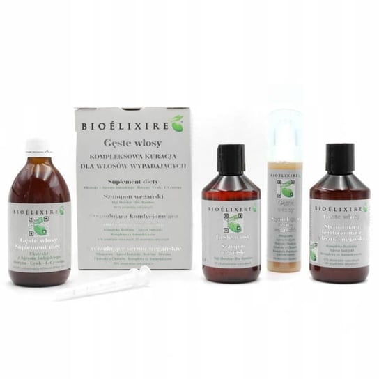Bioelixire, Zestaw Przeciw Wypadaniu Włosów, 4 szt. Bioelixire