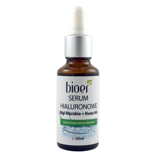 Bioer, serum hialuronowe przeciwzmarszczkowe z algami, 30 ml Bioer