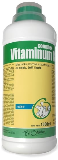 BIOFAKTOR Vitaminum B Complex dla gołębi 1l (płyn) BIOFACTOR