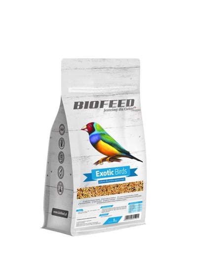 Biofeed Basic Exotic Birds - Ptaki Egzotyczne 1Kg Biofeed