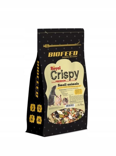 BIOFEED Crispy Premium 750g - dla małych gryzoni Biofeed