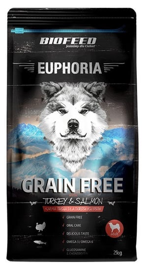 Biofeed Euphoria Adult Dog Gf Turkey&Salmon 2Kg Biofeed