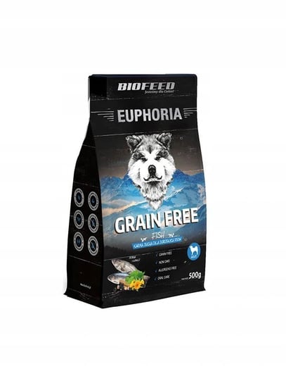 BIOFEED Euphoria Adult Dog GRAIN FREE - Fish 500g Biofeed