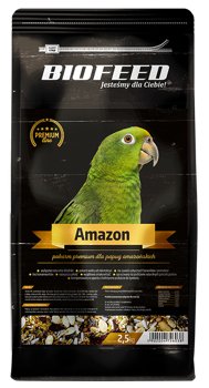 BIOFEED Premium Amazon - papużki amazońskie 1kg Biofeed
