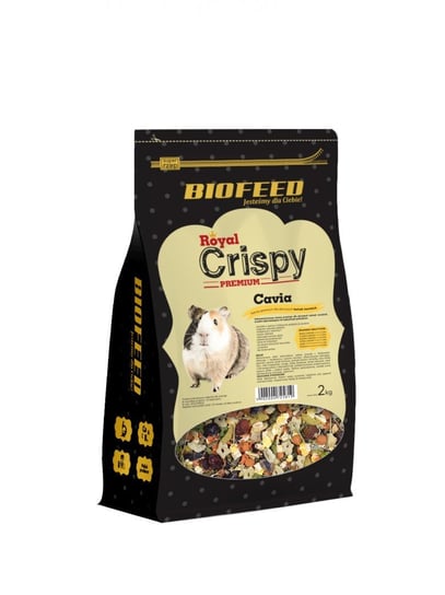 BIOFEED Royal Crispy Premium Cavia 2kg - dla świnek morskich Biofeed