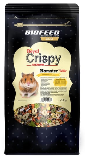 BIOFEED Royal Crispy Premium Hamster 750g Biofeed
