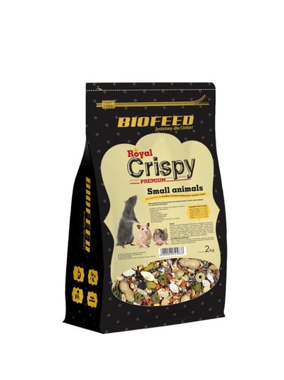 BIOFEED Royal Crispy Premium Small Animals 2kg - dla małych gryzoni Biofeed