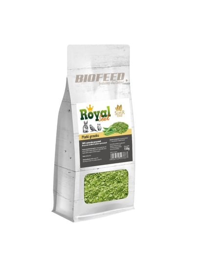 Biofeed Royal Snack Superfood - Płatki Groszku 150G Biofeed