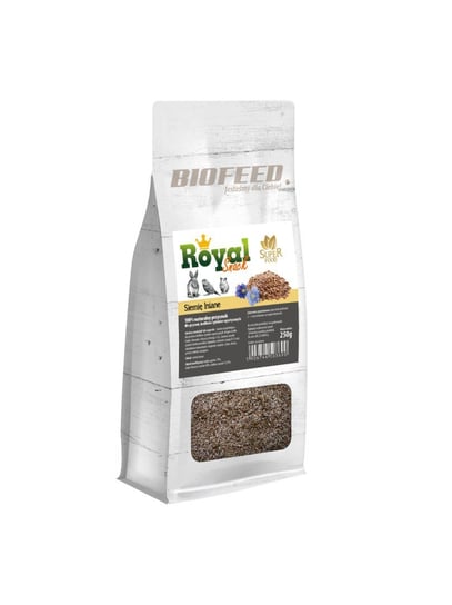 Biofeed Royal Snack Superfood - Siemię Lniane 250G Biofeed