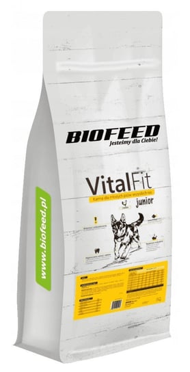 Biofeed Vitalfit - Junior (Drób) 15Kg Biofeed
