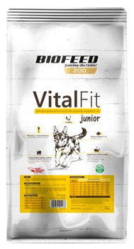 BIOFEED VitalFit - młode psy wszystkich ras z drobiem 2kg Biofeed