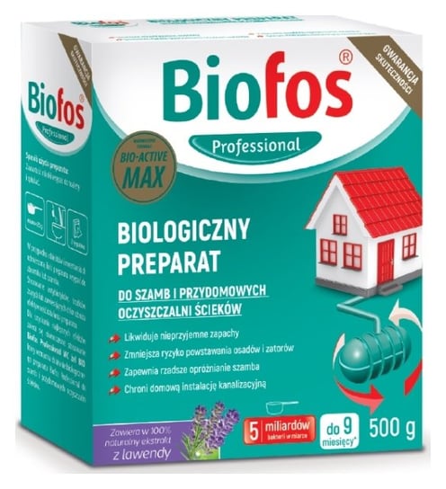 Biofos do szamb i oczyszczalni ścieków 500g Inco Biofos