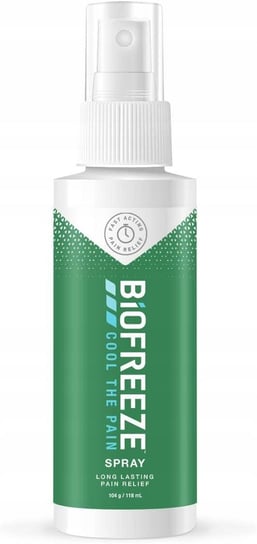 Biofreeze, Spray Uśmierzający Ból Ziołowy Chłodzący, 118ml Biofreeze