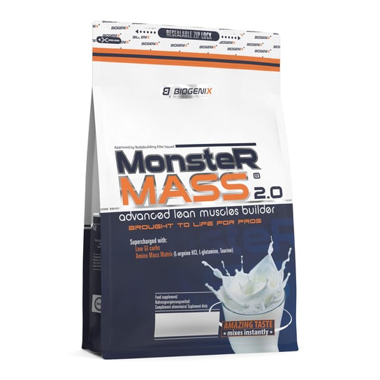 Biogenix Monster Mass® 2.0 - 1000 g - Wanilia Biogenix