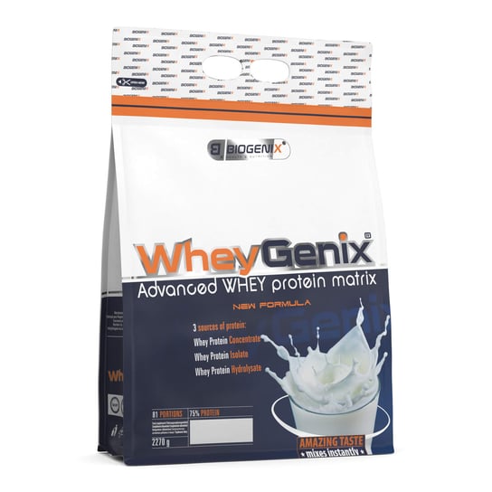 Biogenix Whey Genix II - 2270 g - Vanilla Ice Cream Biogenix