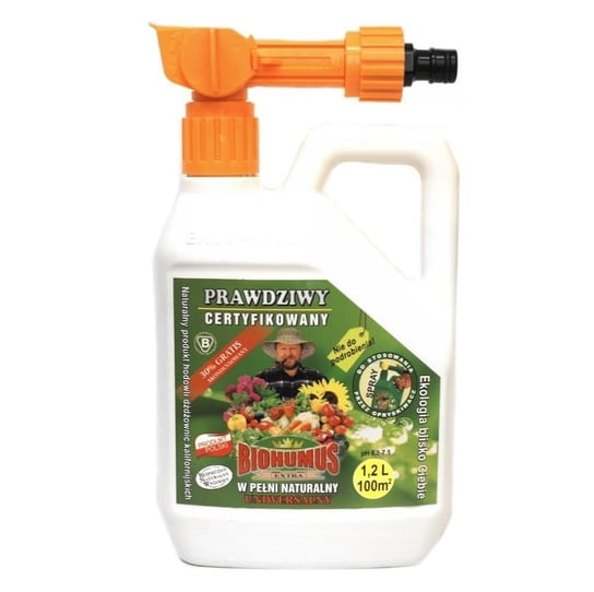 BIOHUMUS EXTRA UNIWERSALNY nawóz spray na wąż 1,2L EkoDarPol