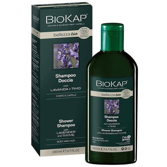 Biokap, Bellezza BIO, Żel i szampon z lawendą i tymiankiem 2w1, 200 ml Biokap