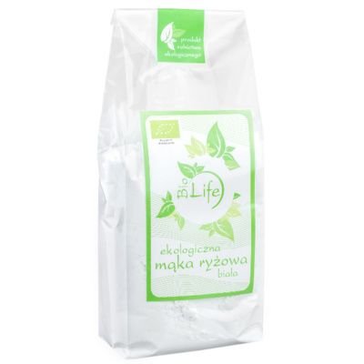 BioLife, mąka ryżowa biała bio, 250 g BioLife