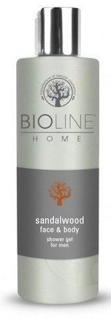 Bioline, Home, żel pod prysznic Sandalwood, 250 ml Bioline