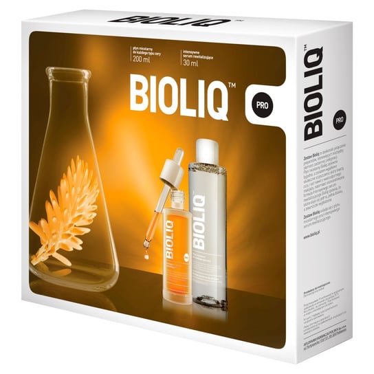 Bioliq Pro Zestaw intensywne serum rewitalizujące 30ml + płyn micelarny do każdego typu cery 200ml Bioliq