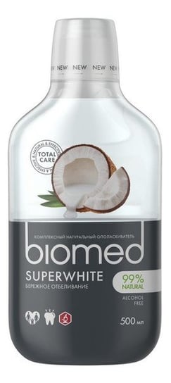 Biomed, Superwhite, płyn do płukania jamy ustnej, 500 ml Biomed