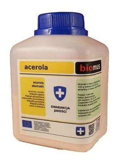 Biomus, Acerola ekstrakt, 250 g Biomus