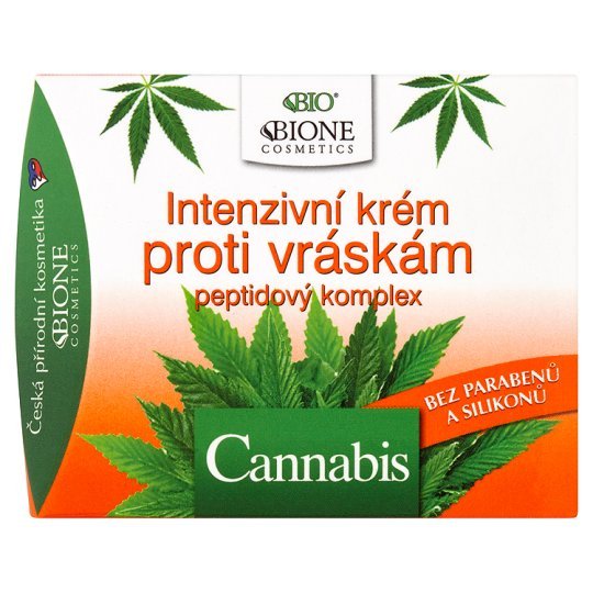 Bione Cosmetics, Bio Cannabis, krem przeciwzmarszczkowy, 51 ml Bione Cosmetics