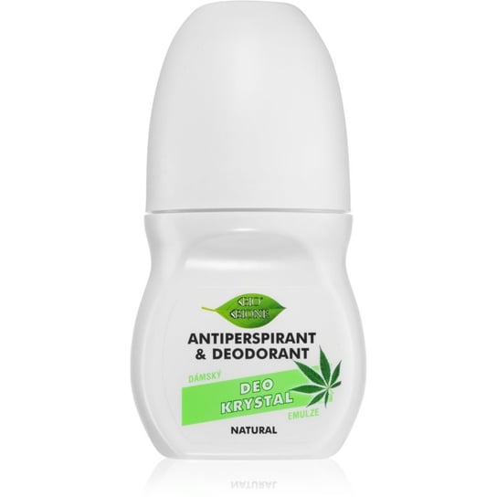 Bione Cosmetics Cannabis antyperspirant roll-on o zapachu kwiatów 80 ml Bione Cosmetics