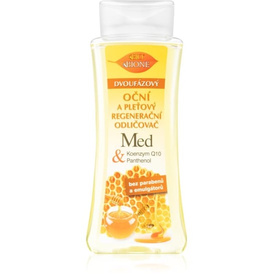 Bione Cosmetics Honey + Q10 dwufazowy płyn do demakijażu do twarzy i okolic oczu 255 ml Bione Cosmetics