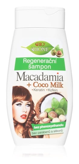 Bione Cosmetics Macadamia + Coco Milk szampon regenerujący 260ml Bione Cosmetics