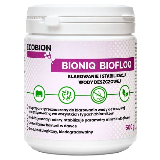 Bioniq Biofloq Klarowanie I Stabilizacja Wody Deszczowej 500G Inny producent