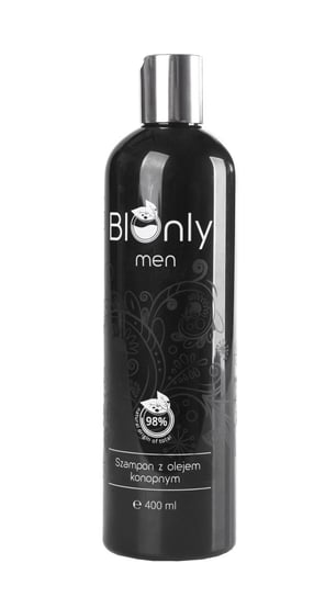 BIOnly, Men, szampon z olejem konopnym, 400 ml BIOnly