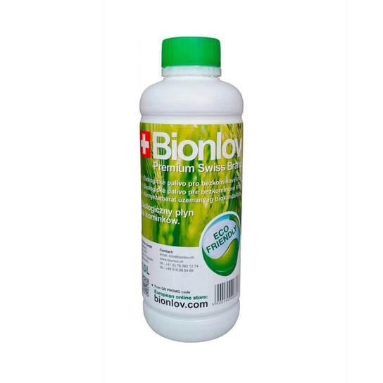 Biopaliwo ekologiczne do biokominków Bionlov 1L 12 sztuk bezwonne Bionlov