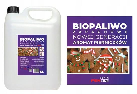 Biopaliwo Paliwo Nowej Generacji Zapachowe Biokominek Aromat Pierniczków PEK-LINE