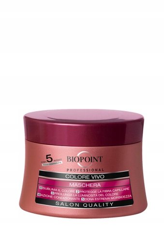 Biopoint Colorati maska do włosów farbowanych Biopoint