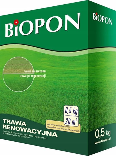 Biopon mieszanka trawa renowacyjna 0,5 kg BROS