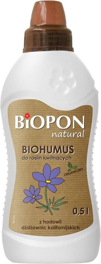 Biopon Natural Biohumus do roślin kwitnących 0,5 l BROS