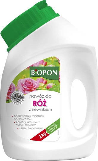 BIOPON  Nawóz Granulowany Do Róż 2Kg Biopon