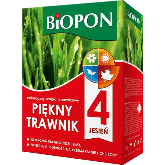Biopon nawóz piękny trawnik jesień 2kg Biopon